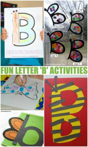 Fun Letter B Activities - Mamanista!