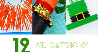 We’ve come up with a list of twelve different activities and crafts that kids of all ages will love to help you celebrate St. Patrick's Day!